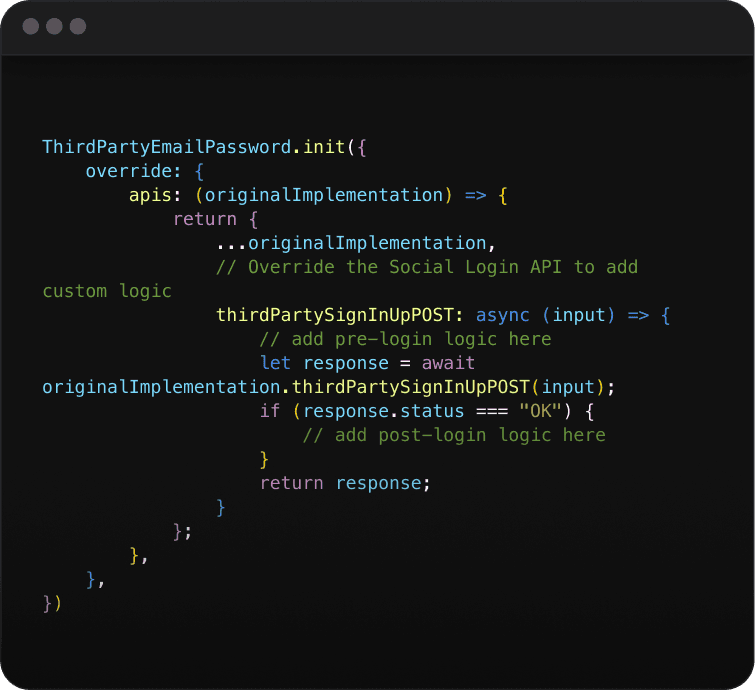 Backend Apis code example.