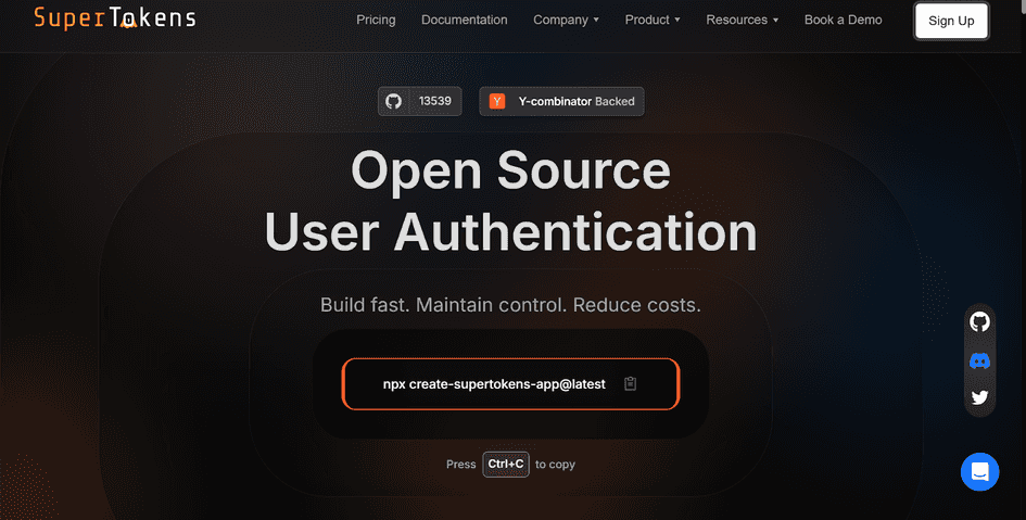 SuperTokens is an open-source authentication solution designed to help ...