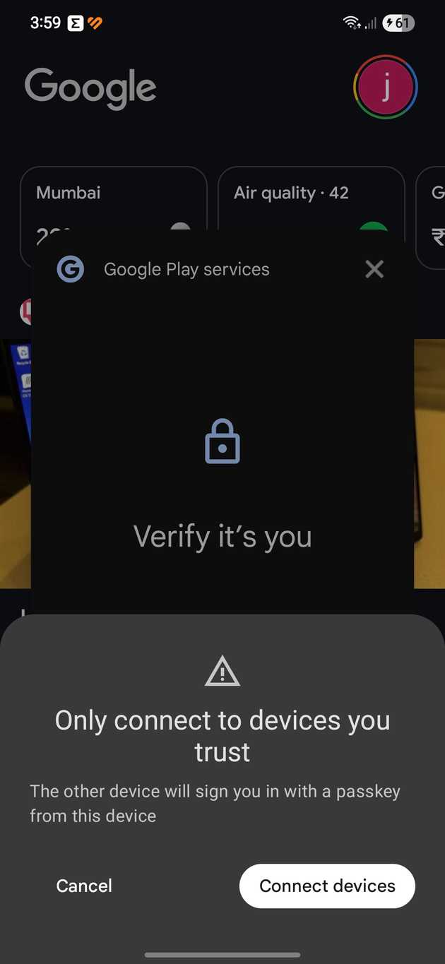 passkey approval