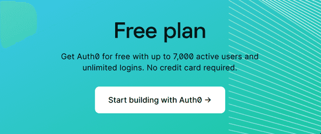 Auth0 free plan
