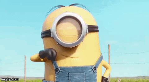 GIF of a Minion giving a thumbs up